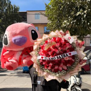 COMBOS DE PELUCHE Y FLORES 3