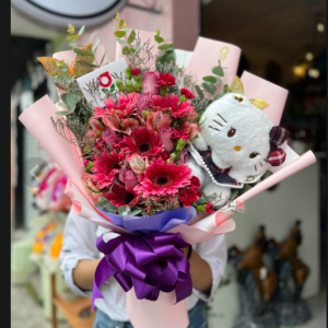 COMBOS DE PELUCHE Y FLORES 5