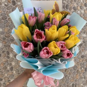 Ramos de tulipanes temporada febrero y mayo 7